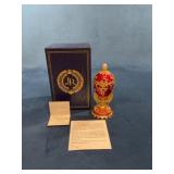 Jay Strongwater Red Jeweled Egg Box