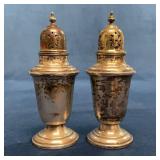 Gorham Sterling 758 Salt and Pepper Shakers