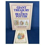 Beatrix Potter Book Lot: Treasury & Peter