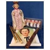 Religious Memorabilia Collection With Infant