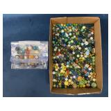 Collection of Glass and Non-Glass Marb