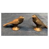 Brass Bird Figurines