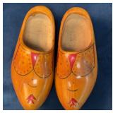 Painted Dutch Wooden Clogs