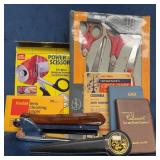 Office Lot: Scissors, Books, Stapler, &