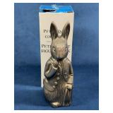Godinger Silverplate Peter Rabbit Figure Bank