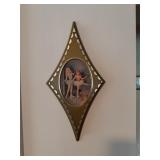 Diamond-Shaped Cherub Wall Plaques