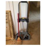 Magna Cart Folding Hand Truck and Broom