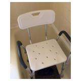 Adjustable Medical Shower Chair with Back