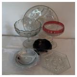 Vintage Glass Decor Lot Assortment