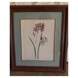 Framed Smaller Botanical Print
