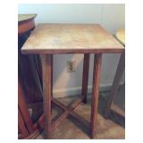 Wooden Side Table, 14' x 26'