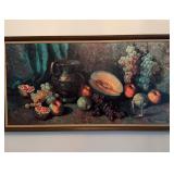 Still Life Fruit Print, 50.5'x27'