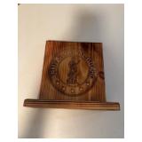 Army National Guard Wood Display Stand