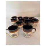 1986 Hardee's Rise and Shine Coffee Mugs Set