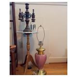 Table Lamps: Wood and Ceramic
