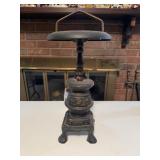 Cast Iron Miniature Stove Smoking Stand