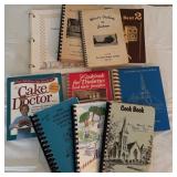 Community and Church Cookbooks, 10pc