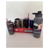 Travel Mugs and Water Bottle Lot