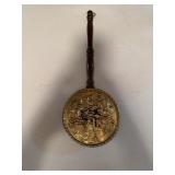 Brass Bed Warmer with Wooden Handle