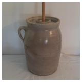 Vintage Stoneware Butter Churner