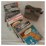 View-Master Viewer with Reel Packet Lot