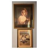Framed Art Prints, 12x16' and 17x21'