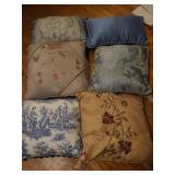 Decorative Throw Pillow Lot