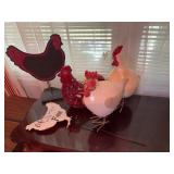 Farmhouse Chicken Decor Assortment