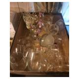 Glassware Including Wine and Tumblrs