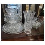 Pressed and Cut Glassware Collection