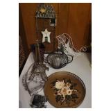 Decorative Metal Home Décor Lot