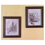 12x15' Framed London Landmark Prints