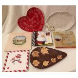 Seven Decorative Serving Plates