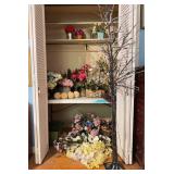 Artificial Florals and Light-up Tree