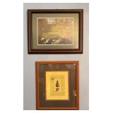 Framed Art Prints, 14x16' and 14x18'