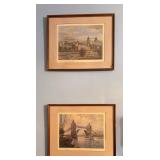 17x21' Framed London Prints