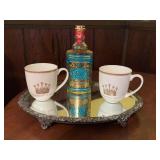 Downton Abbey Mugs, 4711 Cologne, and Vanity