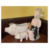 Pig Decor Pieces