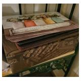 Lot Placemat Sets and Fabric Box