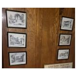 St. Augustine Florida Framed Print Set