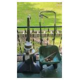 Snow Joe SBJ803E Blower and Scotts Spreader