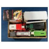 Metal Bank Toy Trucks Lot