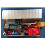 Plastic Toy Trucks and Trailers
