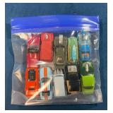 Bag of 10 Die-Cast Toy Cars