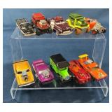10 Die-Cast Toy Cars Assorted Brands