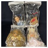 Wizard of Oz Plastic Character Ornaments Set