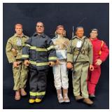 GI Joe and Other Action Figures (5)