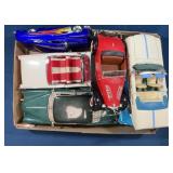 6 Die-Cast Model Cars, Some Need Repair