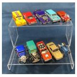 10 Assorted Die-Cast Toy Cars