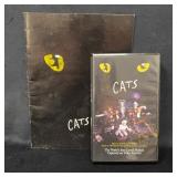 Cats VHS Tape and Booklet Set